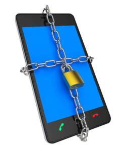 phone locking, protection against hackers