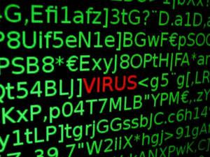 computer virus infecting security