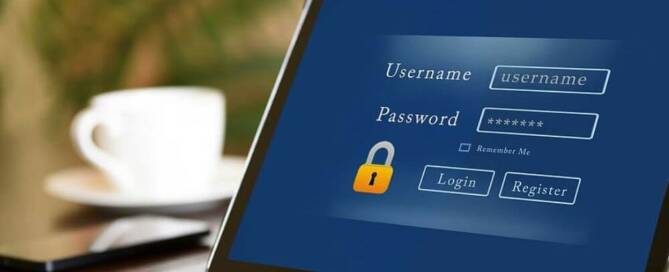 password protection on a laptop, app for saving passwords