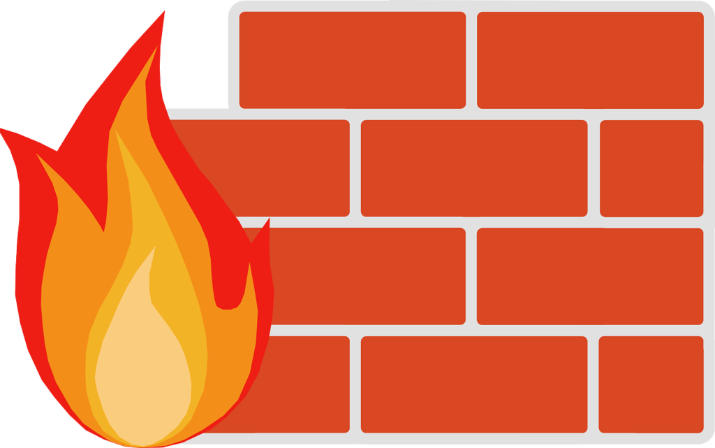 Firewall bricks graphic